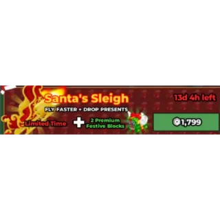 santa's sleigh -  Steal a Brainrot