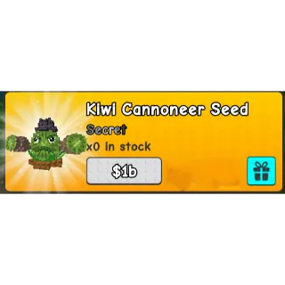 Kiwi Cannoneer Seed -   Plants vs Brainrots
