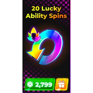 20 LUCKY ABILITY SPINS - Volleyball Legends