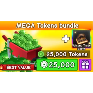 25k tokens - Grow a Garden