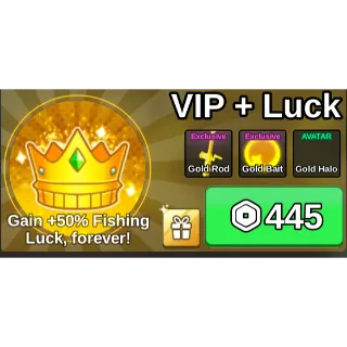 vip + luck  - Fish It!