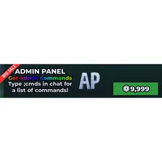 ADMIN PANEL - Steal a Brainrot