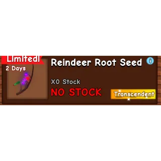 reindeer root seed -Grow a Garden
