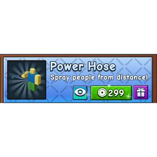 power hose - Grow a Garden 2