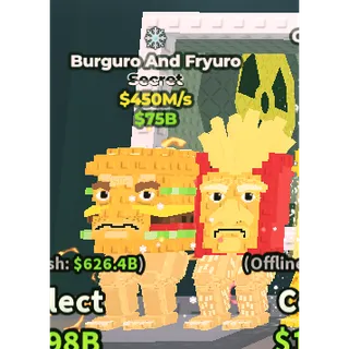 Burguro and Fruyo 450m/s