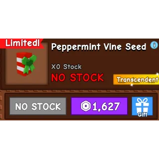 peppermint vine seed 