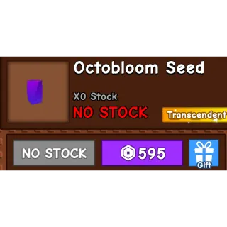 octoboom seed  - Grow a Garden 