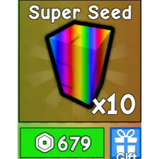 10x SUPER SEED |  Grow a Garden