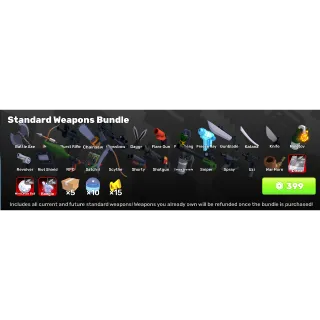 standard weapons bundle - Rivals
