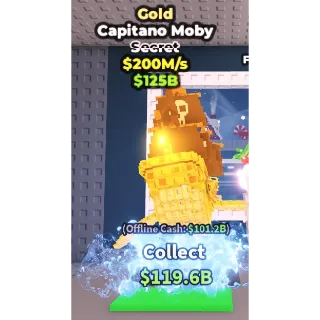 Gold Capitano Moby 200 m/s steal a brainrot