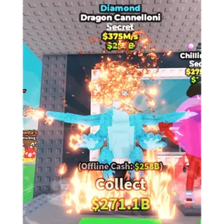 Diamond Dragon Cannelloni 375 m/s steal a brainrot