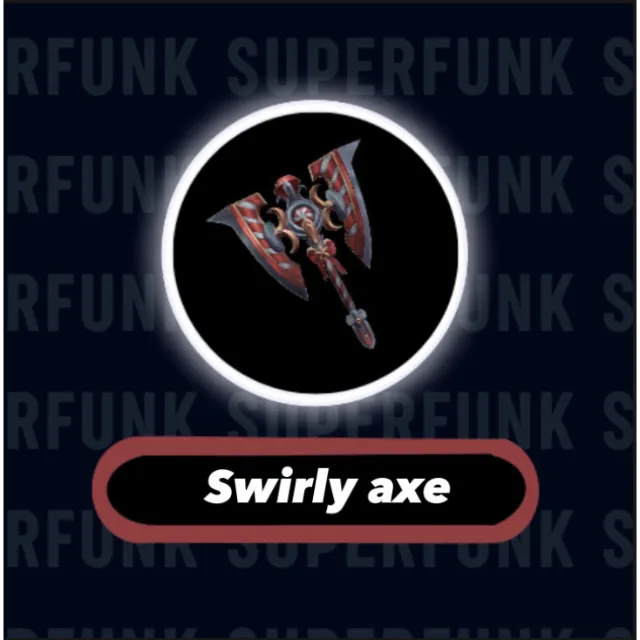 Swirly Axe - Roblox Game Items - Gameflip