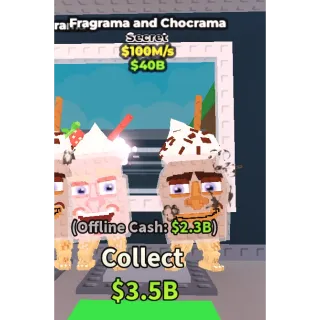 Fragrama and Chocrama 100 m/s steal a brainrot