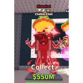 bloodrot chillin chili 275 m/s steal a brainrot 3 traits