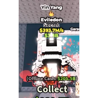 yin yang eviledon 393.7 m/s steal a brainrot 1 trait