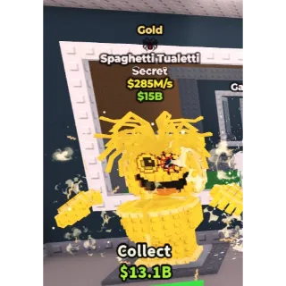 gold spaghetti tualetti 285 m/s steal a brainrot