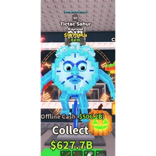 diamond tictac sahur 187.5 m/s steal a brainrot 1 trait