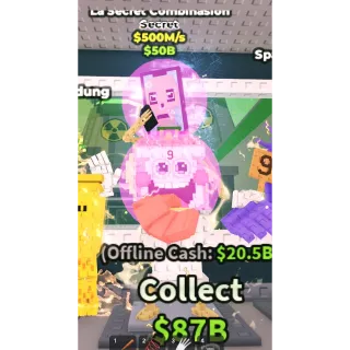 la secret combinasion 500 m/s steal a brainrot 1 trait