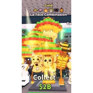 gold la taco combinasion 1 b/s steal a brainrot 6 traits
