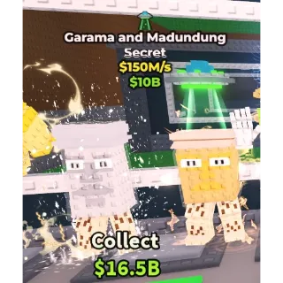Garama and Madundung 150 m/s steal a brainrot