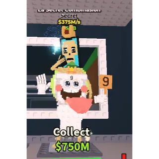 la secret combinasion 375 m/s steal a brainrot 1 trait