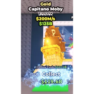Gold Capitano Moby 200 m/s steal a brainrot