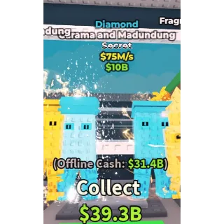 Diamond Garama and Madundung 75 m/s steal a brainrot