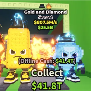 Gold and Diamond