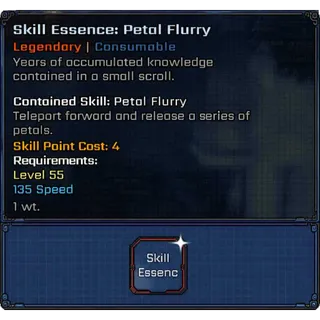 Petal Flurry Skill Essence | Fast Delivery | VV: ULTIMATUM | Roblox