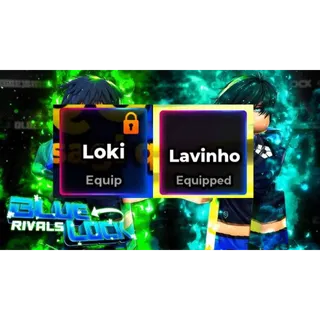 Loki + Lavinho World Class Account | Clean Account | Roblox | Blue Lock: Rivals| Master Class | Blue Lock Rivals
