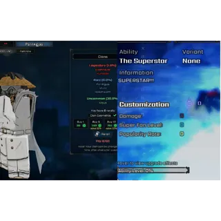 Letzt Still + SuperStar Shrift | Weapon V2 | Lvl 68 Quincy | Full Kido Build | VV : Ultimatum | Many Items