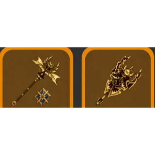 Gildenscale Oath and Aegis  |  DayBreak And Gildensong | Dungeon Quest Reborn | DQR 141M-144M Pots