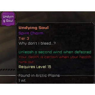 Undying Soul / VV : Ultimatum