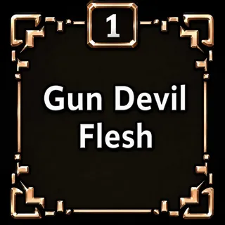 Gun Devil Flesh | Devil Hunter | Roblox | DH