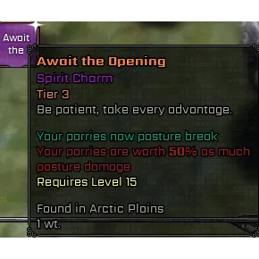 Await The Opening / VV : Ultimatum