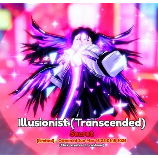 Illusionist (Transcended) | Aizen | Anime Adventures | AA