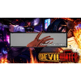 Chainsaw man Devil Heart | Devil Hunter | Instant Delivery