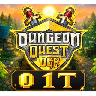 1T Gold / Coin | DQR | Dungeon Quest Reborn |Must be lvl 180 or higher | Roblox