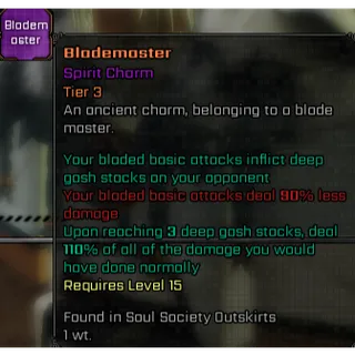 Blademaster / VV : Ultimatum