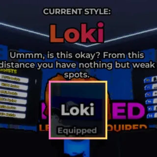 Loki Style | Clean Account | Roblox | Blue Lock: Rivals | Julian Loki | Master Class | Blue Lock Rivals