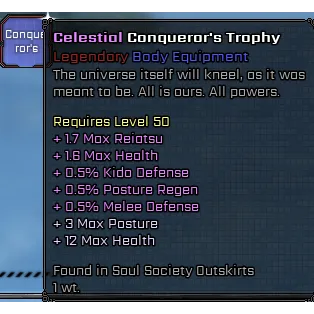 Celestial Conqueror Trophy / VV : Ultimatum