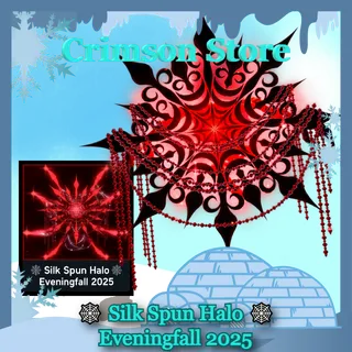 🕸️ Silk Spun Halo 🕸️ Eveningfall 2025 - Royale🎃High
