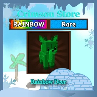 Rainbow Deer -  Grow A Garden 2