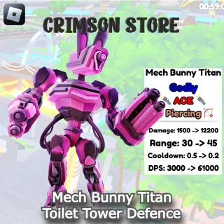 Mech Bunny Titan - TTD
