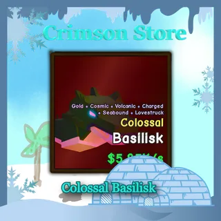 Gold Colossal Basilisk