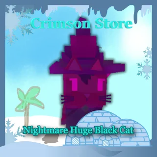 Nightmare Titan Black Cat Weight 42.71 KG Age 41 - Grow a Garden