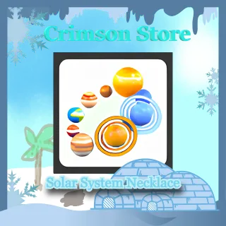 Solar System Necklace