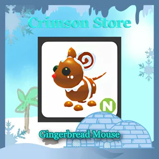 N Gingerbread Mouse #1