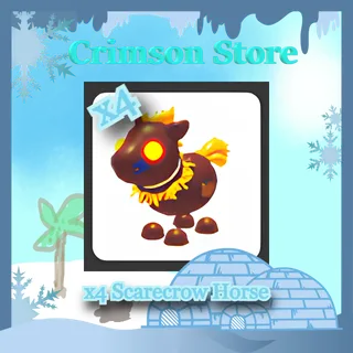 x4 Scarecrow Horse