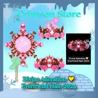 Divine Adoration 💛 Everfriend Halo 2024 - Royale🎃High